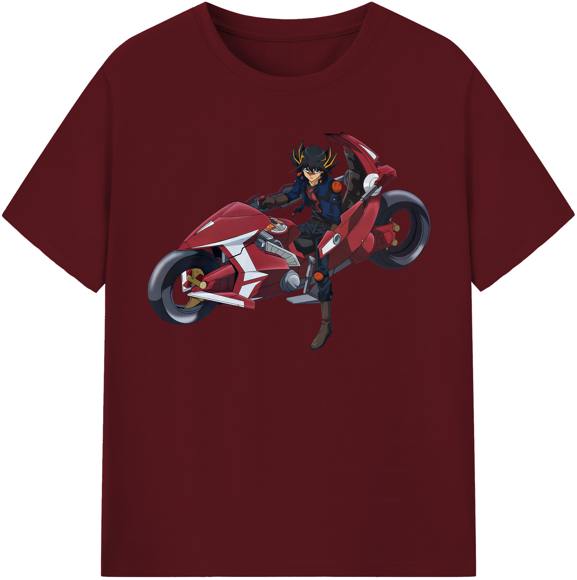 （画像用） 遊☆戯☆王 Yu-Gi-Oh! 綿100％半袖Tシャツ（フロントプリント）